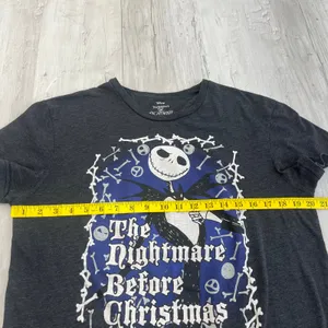Disney Nightmare Before Christmas Jack Skellington Short Sleeve Crew T-Shirt thumbnail 6