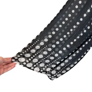 NWT LOFT Black White Polka Dot Peasant Blouse V-Neck Wide Sleeve Chic Large thumbnail 2