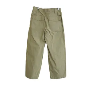 Agolde Los Angeles Khaki Tan Cargo Utility Wide Leg Cropped Pants Womens Size 25 thumbnail 8