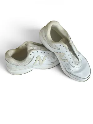 New Balance 411 Cush+ White Walking Sneakers Women’s Size 6 thumbnail 6