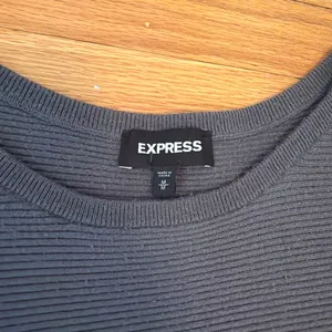 Express Cinched Waist Sweater Ribbed thumbnail 4
