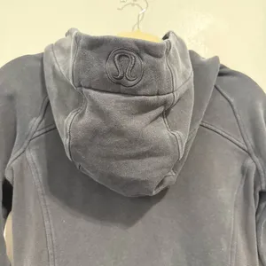 Lululemon Black Zip Up Scuba Jacket Size Small thumbnail 7