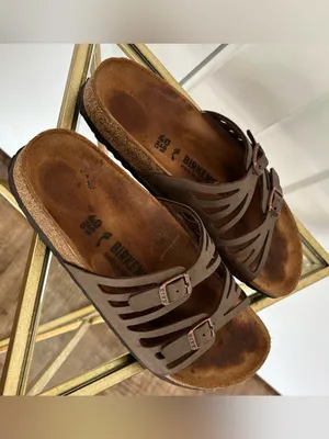 Women's Birkenstock Granada Sandal dark brown size 40 regular width (9-9.5) thumbnail 5
