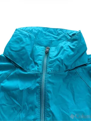 Columbia Womens Packable Lightweight Rain Jacket Windbreaker Teal Blue Size M⁠ thumbnail 3