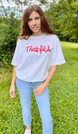 Bella + Canvas Thick Fil A Tee thumbnail 1