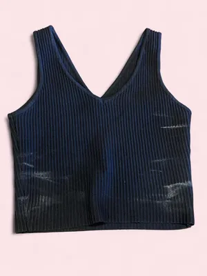 Altar'd State Top Tank Black Ribbed thumbnail 4