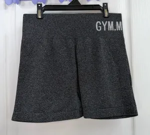 Gym.Minute gray stretch‎ compression butt scrunch activewear athletic shorts thumbnail 1