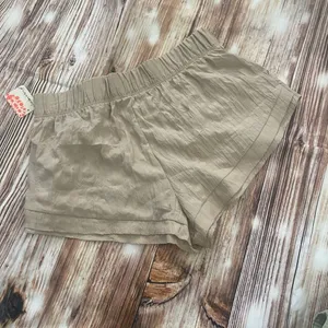 Free People Movement | Lets Go Out Short in Khaki | Medium thumbnail 2