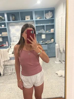 Alo yoga tank top ribbed thumbnail 2