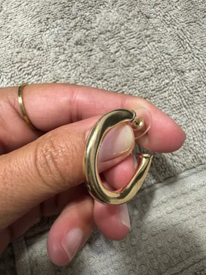 Chunky hoops Gold thumbnail 3