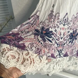 Free People Intimately Lace Mini Dress Purple Boho Indie Festival Stagecoach thumbnail 5