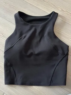 Lululemon Invigorate Training Tank Top Black Size 2 thumbnail 3