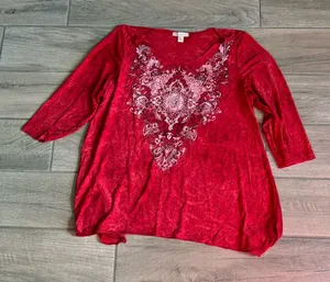 Cb red top Size XL thumbnail 1