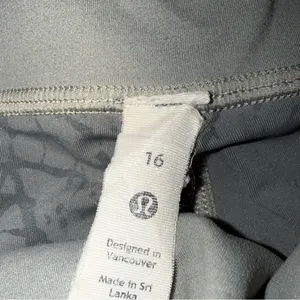 Lululemon Wunder Train HR Tight 23” Dye Size 16 Thread Dye Rover Black‎ TRD4 thumbnail 4