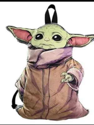 Star Wars Baby Yoda Grogu Plush Backpack thumbnail 1