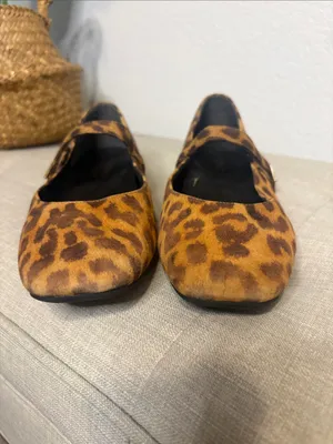 Vionic Alameda Leopard Print Mary Jane Flats 8 thumbnail 5