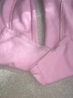 Pretty Little Thing Wide-Leg Sweatpants Pink thumbnail 9