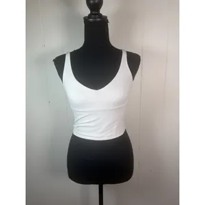 Lululemon Align Tank White Size 4 Built In Bra thumbnail 2