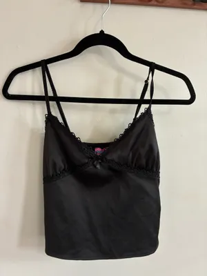 Black Edikted Lace Tank Top thumbnail 2