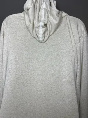 FP Movement Dress Womens Small White Hooded French Terry Sweater Midi Lounge thumbnail 9