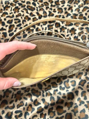 Gucci Limited Edition Vintage Original GG Monogram Canvas Crossbody Bag Small thumbnail 3