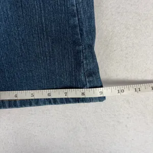 VTG L.E.I. Bootcut Jeans Juniors 1 Blue Mid Rise Denim Western Downtown Girl Y2K thumbnail 9