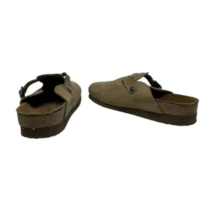 Naot Spring Clog‎ Taupe Suede Backless Tan Beige Size 41 US 10 10.5 thumbnail 11