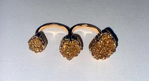 Naomi Rose Gold Double Ring thumbnail 4