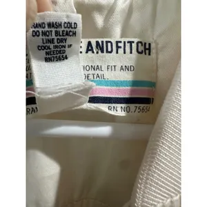 Vintage Abercrombie and Fitch Cream Satin Bomber Jacket Rare Grail Size M thumbnail 4