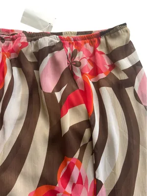 Y2K Whimsigoth Boho Chic Coastal Cowgirl Handkerchief Hem Midi Skirt Size M NWT thumbnail 2