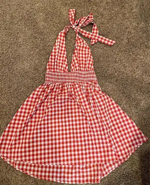 Better Be Red And White Dress thumbnail 1