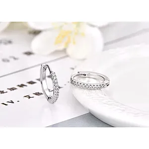 Huggie Hoop Earrings |‎ 925 Sterling Silver thumbnail 15