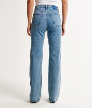 Abercrombie High Rise 90s Relaxed Jeans thumbnail 5