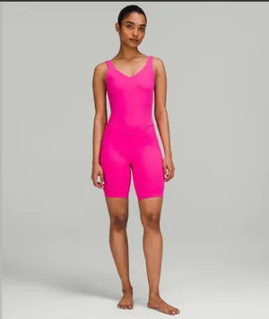 Lululemon align onesie sonic pink size 6 thumbnail 6
