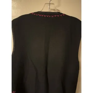 Vntg Napa Valley‎ 100% Wool Embroidered Zip Cardigan Size M thumbnail 10
