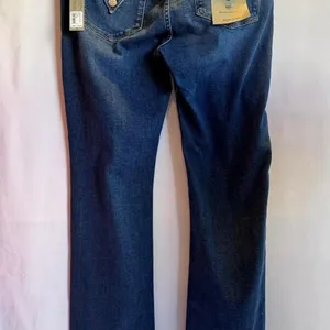 Hudson Jeans‎ pants denim Straight leg NWT Size 34 Mid-Rise Women Junior Teen thumbnail 3
