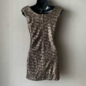 MinkPink sz S gold sequin party mini dress‎ thumbnail 8