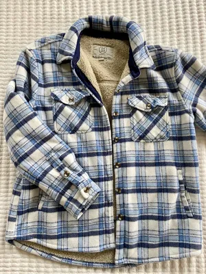 Sage Flannel Shacket thumbnail 2