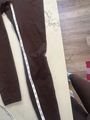 Lululemon High Rise Ribbed Active Leggings - Size 8 thumbnail 4
