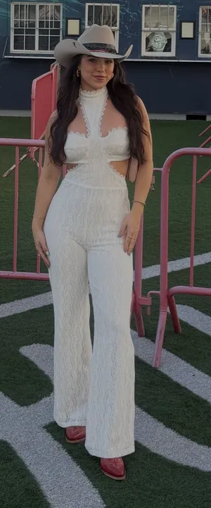 12th Tribe White Jumpsuit thumbnail 1