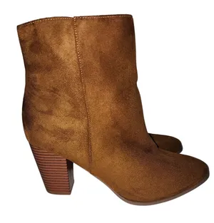 Dream Paris Brown Suede‎ Ankle Boots thumbnail 1