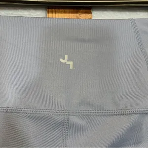 Joy Lab Light Blue High Rise‎ Perforated Cropped Leggings Size M thumbnail 5