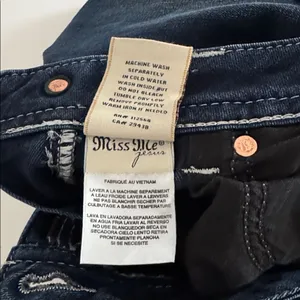 Miss Me Dark Indigo Skinny Jeans EUC thumbnail 7