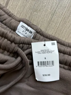 Cotton On Brown Women's Fleece Jogger Pants thumbnail 3