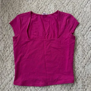 Pink square neck Top thumbnail 2