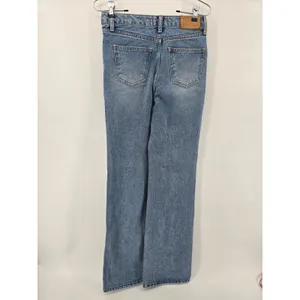 Dayran Straight Leg‎ Jeans Womens Size 1 Blue Crossover Asymmetrical Waist Denim thumbnail 4