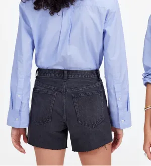 Madewell | NWT | The Brynn Long Short in Levin Wash | Sz 23 thumbnail 1