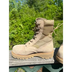 UFCW 8430 Womens Military Army Desert Combat Boots Steel Toe Vibram Sole Sz 5 XW thumbnail 5