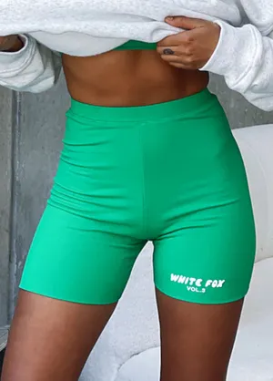 White Fox Biker Boutique Shorts Ribbed thumbnail 1