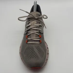 On Cloudstratus Womens Running Shoes Grey Orange Swiss Engineering US 7.5 RIGHT thumbnail 8
